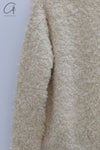 SWAYING 24 Autumn and Winter Velvet Double-Layer Large Coat SW-SW24AW1T100-BAI White